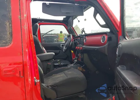 2022 Jeep Wrangler Unlimited Rubicon z USA, uszkodzony, nr VIN 1C4HJXFN3NW161801